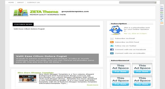 Computer Themed Blogger Templates