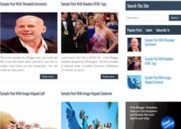 A NOUS Mag Blogger Templates