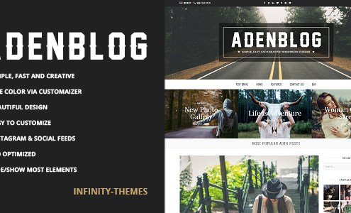 Aden - A WordPress Blog Theme