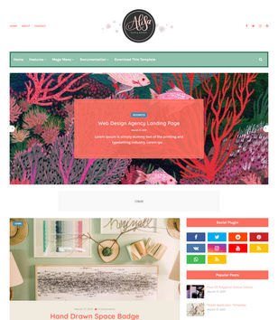 Alisa Blogger Templates