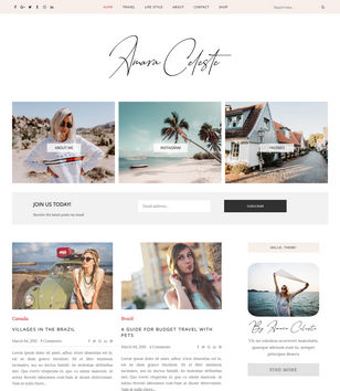 Amara Blogger Templates