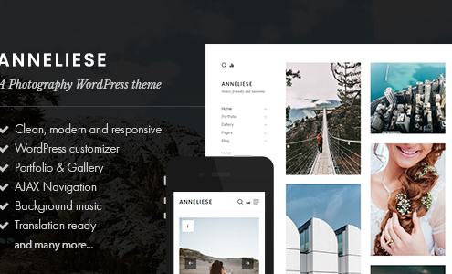 Anneliese - A Photography WordPress Theme