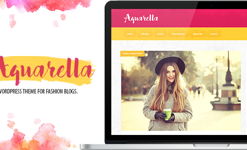 Aquarella - Lifestyle Theme for Digital Influencers, Bloggers & Travelers