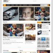 Ares Responsive Blogger Templates