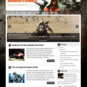 Assassin’s Creed 3 Blogger Templates