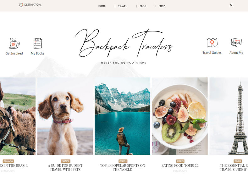 BackPack Blogger Template is a minimal and clean looking latest blogspot elegant theme with responsive design and seo friendly code