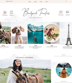 BackPack Blogger Templates