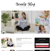 Beauty Blog Blogger Templates