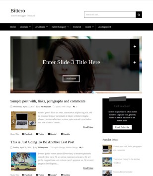 Bittero Blogger Templates