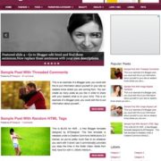 Blog for Her Blogger Templates