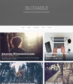 Blogable Blogger Templates