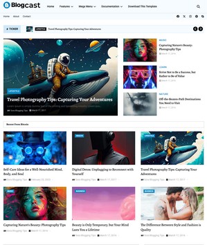 Blogcast Blogger Templates