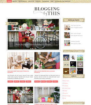 Blogging Blogger Templates