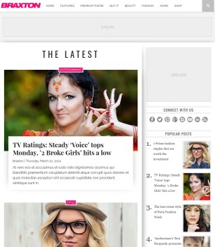 Braxton Responsive Blogger Templates