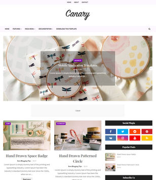 Canary Blogger Templates