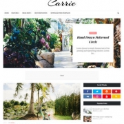 Carrie Blogger Templates