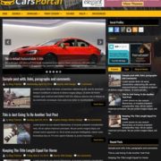 CarsPortal Blogger Templates