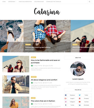 Catarina Blogger Templates