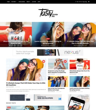 ChicMag Carousel Blogger Templates