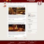 Christmas v1.1 Blogger Templates