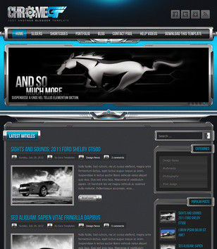ChromeGT Blogger Templates