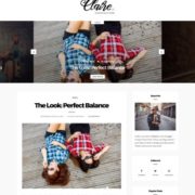 Claire Personal Blogger Templates