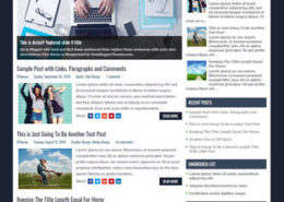 Clear Business Blogger Templates