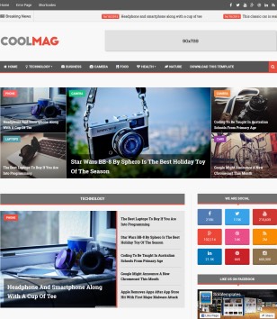 Cool Mag Blogger Templates