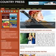 Country Press Blogger Templates