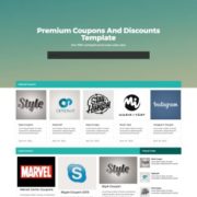 Couponism Blogger Templates