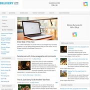 Delivery Lite Responsive Blogger Templates