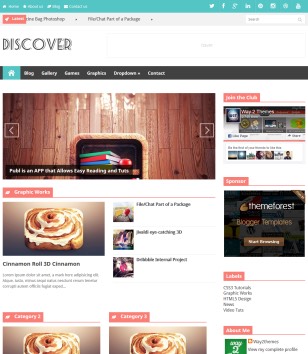 Discover Responsive Blogger Templates