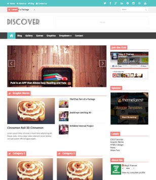 Discover Responsive Blogger Templates