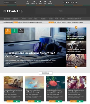 Elegantes Blogger Templates