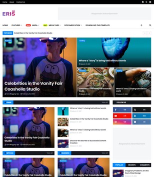 Eris Blogger Templates