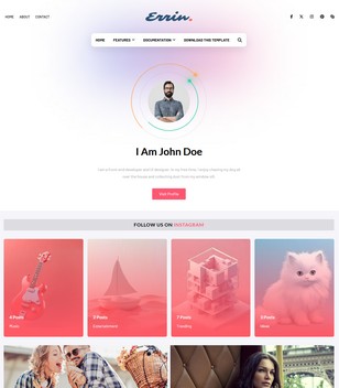 Errin Blogger Templates