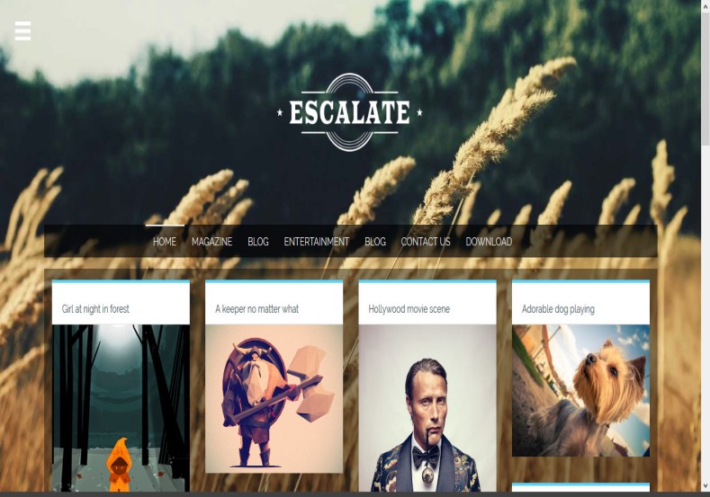 Escalate Gallery Blogger Template. Blogger Themes. Best suitable for news blog templates. Ads ready blogspot templates help for add adsense ad code and easily showing adsence ads in your blog. Adapted from WordPress templates are converted from WordPress themes. It is help for take your rich. Blogger magazine template specially designed for magazine blogs. The writers can utilize this themes for take blog attractive to users. Elegant themes are more used themes in most of the blogs. Minimalist blog templates. Free premium blogger themes means, themes authors release two types of themes. One is premium another one is free. Premium templates given for cost but free themes given for no cost. You no need pay From California, USA. $10 USD, or $20 USD and more. But premium buyers get more facilities from authors But free buyers. If you run game or other animation oriented blogs, and you can try with Anime blog templates. Today the world is fashion world. So girls involve to the criteria for make their life fashionable. So we provide fashion blogger themes for make your fashionable. News is most important concept of the world. Download news blogger templates for publishing online news. You can make your blog as online shopping store. Get Online shopping store blogger template to sell your product. Navigation is most important to users find correct place. Download drop down menu, page navigation menu, breadcrumb navigation menu and vertical dropdown menu blogspot themes for free. Google Guide. Blogging tips and Tricks for bloggers. Google bloggers can get blogspot trick and tips for bloggers. Blog templates portfolio professional blogspot themes, You can store your life moments with your blogs with personal pages templates. Video and movie blogs owners get amazing movie blog themes for their blogs. Business templates download. We publish blogger themes for photographers. Photographers easily share photos via photography blog themes. St valentine Christmas Halloween templates. Download Slideshow slider templates for free. Under construction coming soon custom blogspot template. Best beautiful high quality Custom layouts Blog templates from templateism, SoraTemplates, templatetrackers, simple, cute free premium professional unique designs blog themes blogspot themes. Seo ready portfolio anime fashion movie movies health custom layouts best download blogspot themes simple cute free premium professional unique designs xml html code html5.