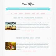 Ever After Responsive Blogger Templates