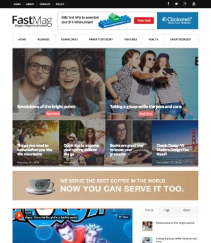 Fast Mag Blogger Templates