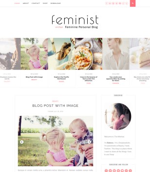Feminist Blogger Templates