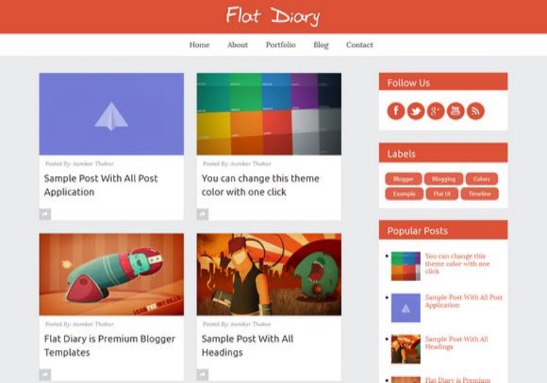 flat-diary-premium-responsive-blogger-template-2014-free-download