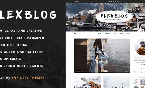 Flexblog - A WordPress Blog Theme