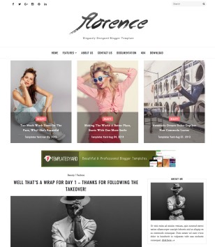Florence Blogger Templates