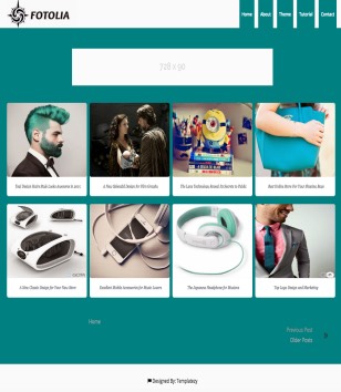 Fotolia Blogger Templates