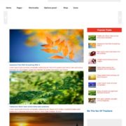Front page Blogger Templates