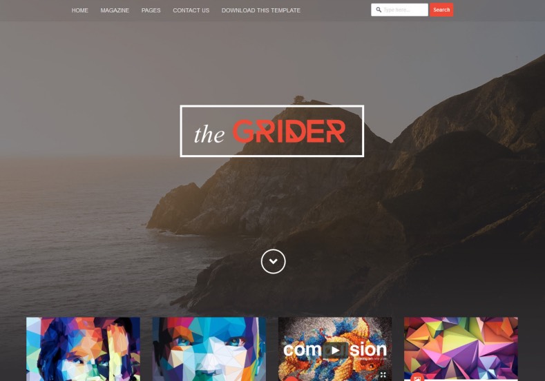 Grider Blogger Template is a responsive blogger template which brings simple and clean design. It’s very flexible and fully customizable.