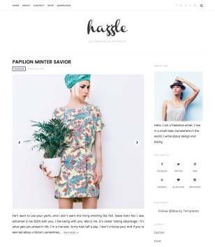 Hazzle Blogger Templates