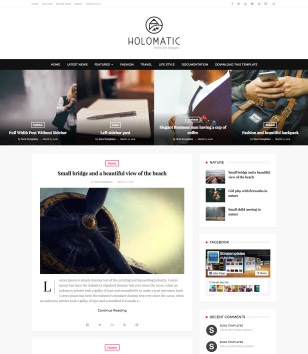Holomatic Blogger Templates