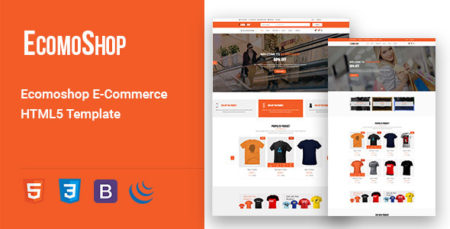 How to create a website using html5 templates for ecommerce