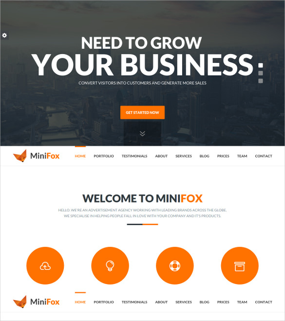 Html5 Template Business